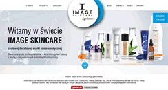 Desktop Screenshot of imageskincare.pl