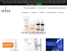 Tablet Screenshot of imageskincare.hu